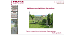 Desktop Screenshot of hotz-bau.ch